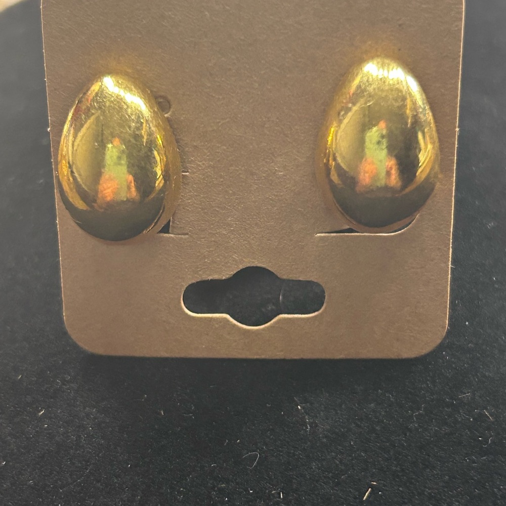 Vintage Monet Teardrop Earrings